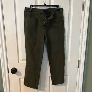 Banana Republic Dark Green Chinos
